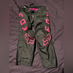 Fox Girls motor cross pants